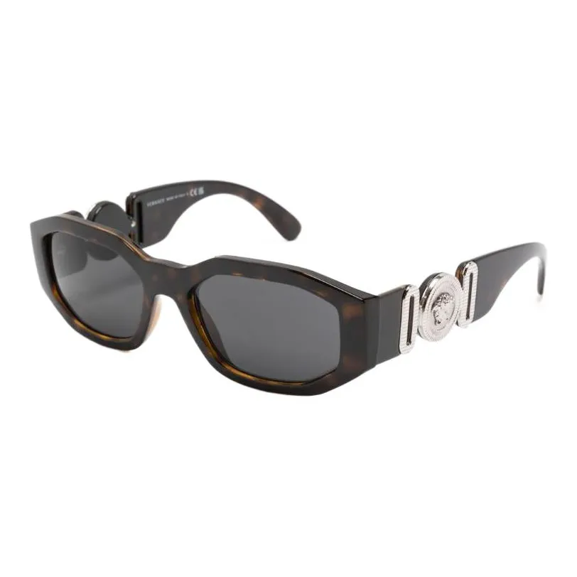 VERSACE Eyewear Rectangular Frame Sunglasses