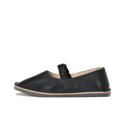 Hender Scheme Туфли Мэри Джейн Низкие Черные Мужские