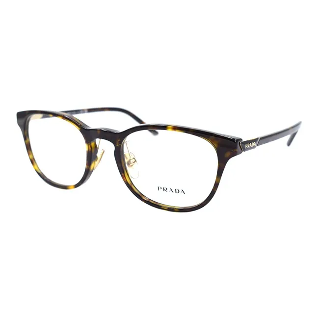 PRADA Пластиковая оправа Oval Оправы для очков Женские Tortoiseshell