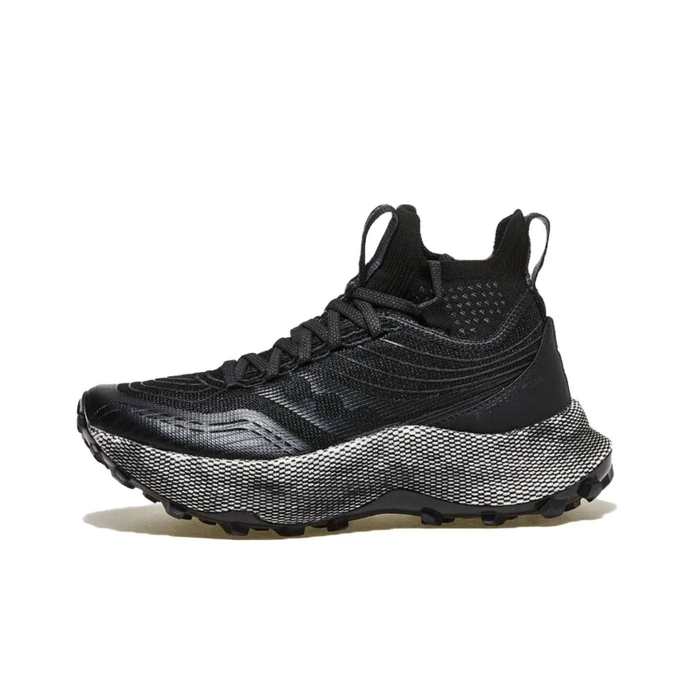 Saucony Endorphin Trail Mid Black Gravel Women's