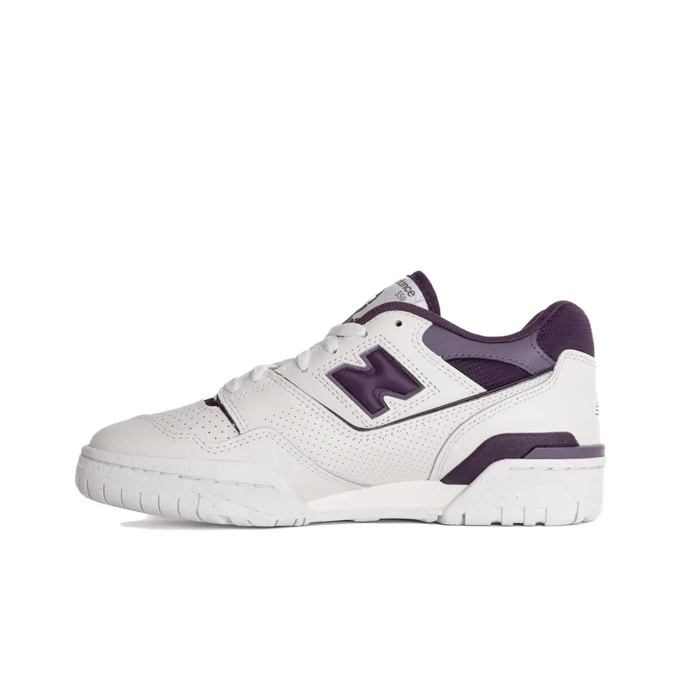 New Balance Women's 550 'White Midnight Violet' Women's