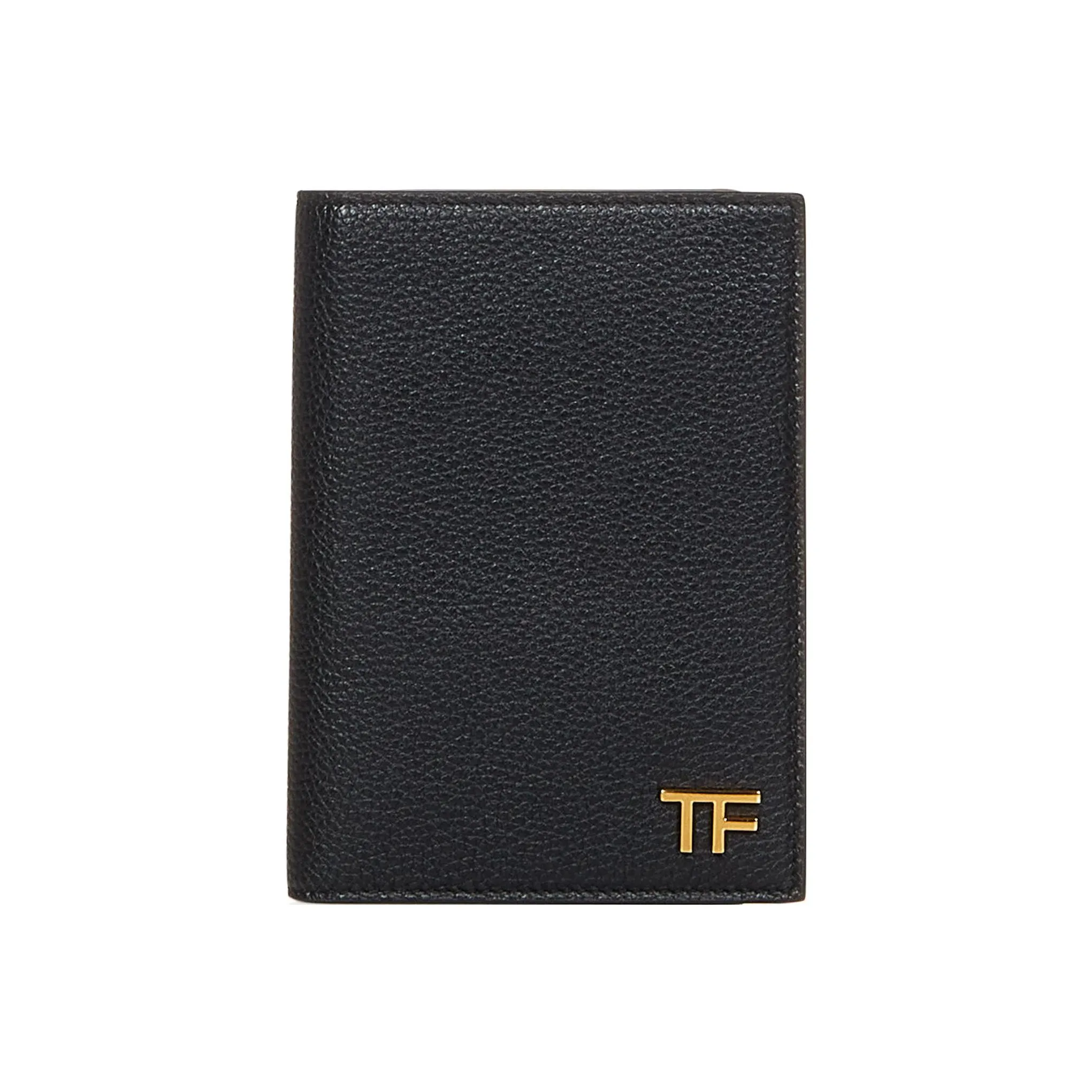 TOM FORD Logo Plaque Bi Fold Wallet