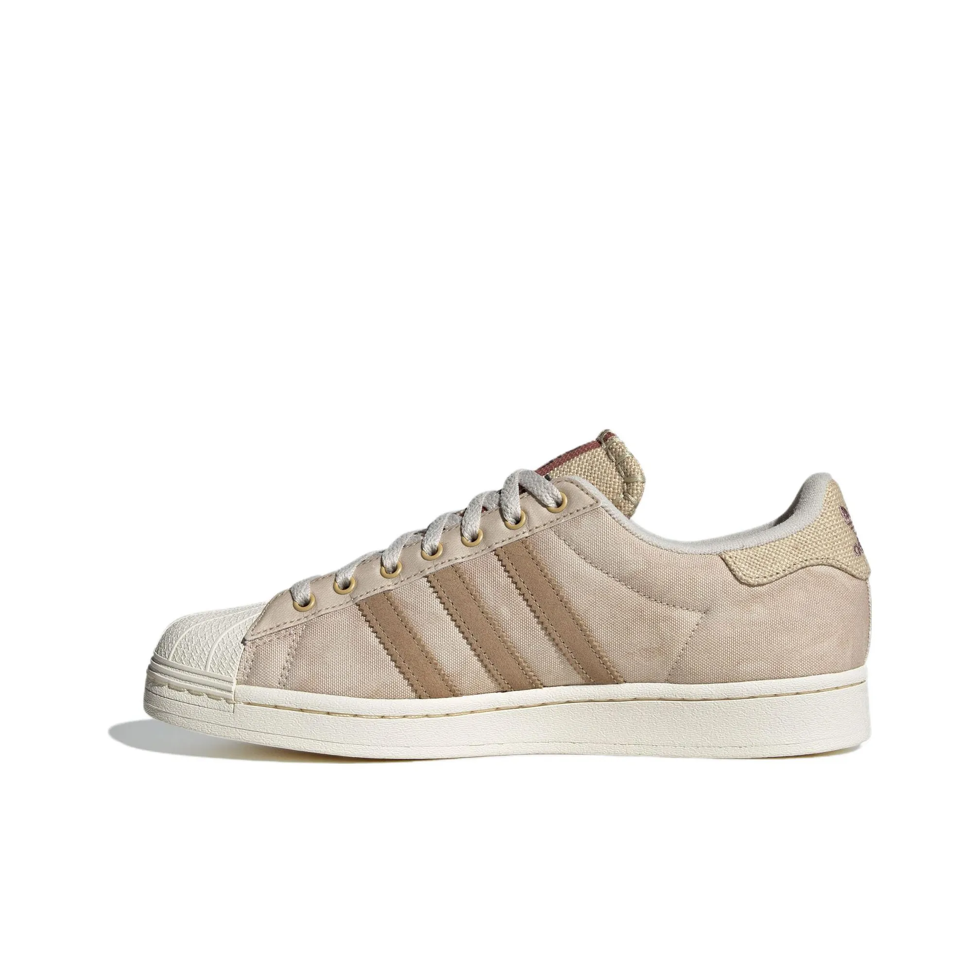 Adidas Originals Superstar Skateboard Shoes Unisex Low Top Brown