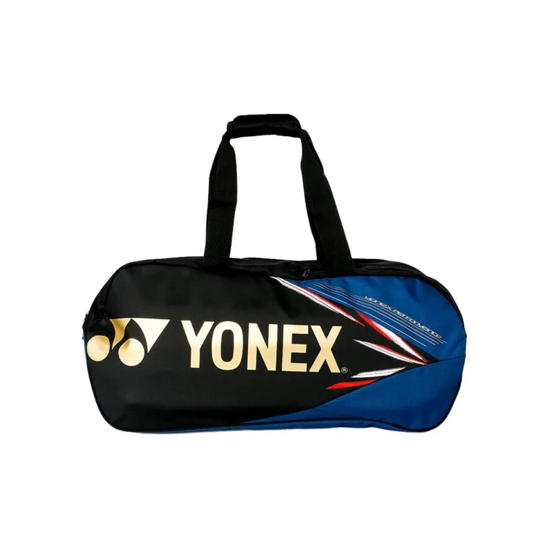 YONEX Ткань + Искусственная кожа Спортивная сумка Унисекс Черный Синий