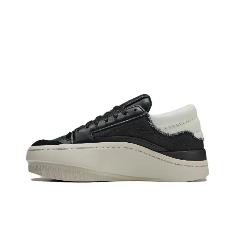 Y 3 Centennial Skateboard Shoes Unisex Low Top Black/White