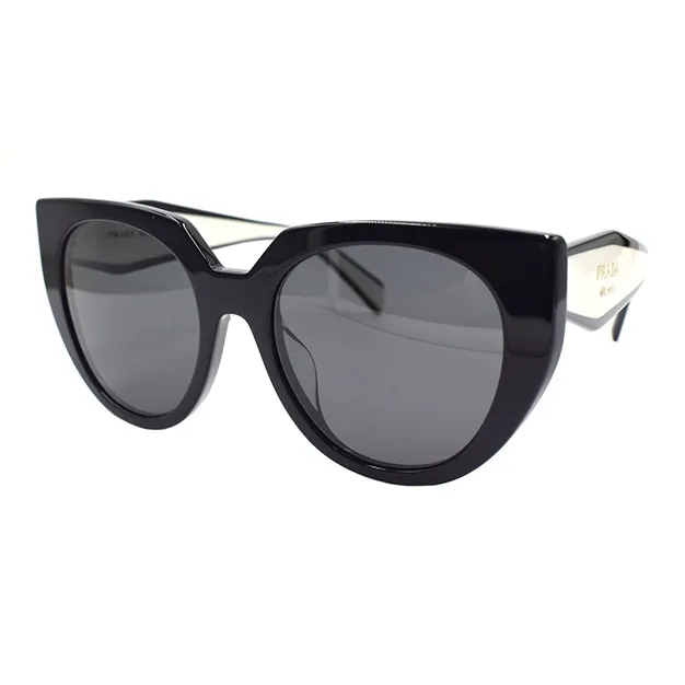 PRADA Plate Frame Cat Eye Sunglasses Women's
