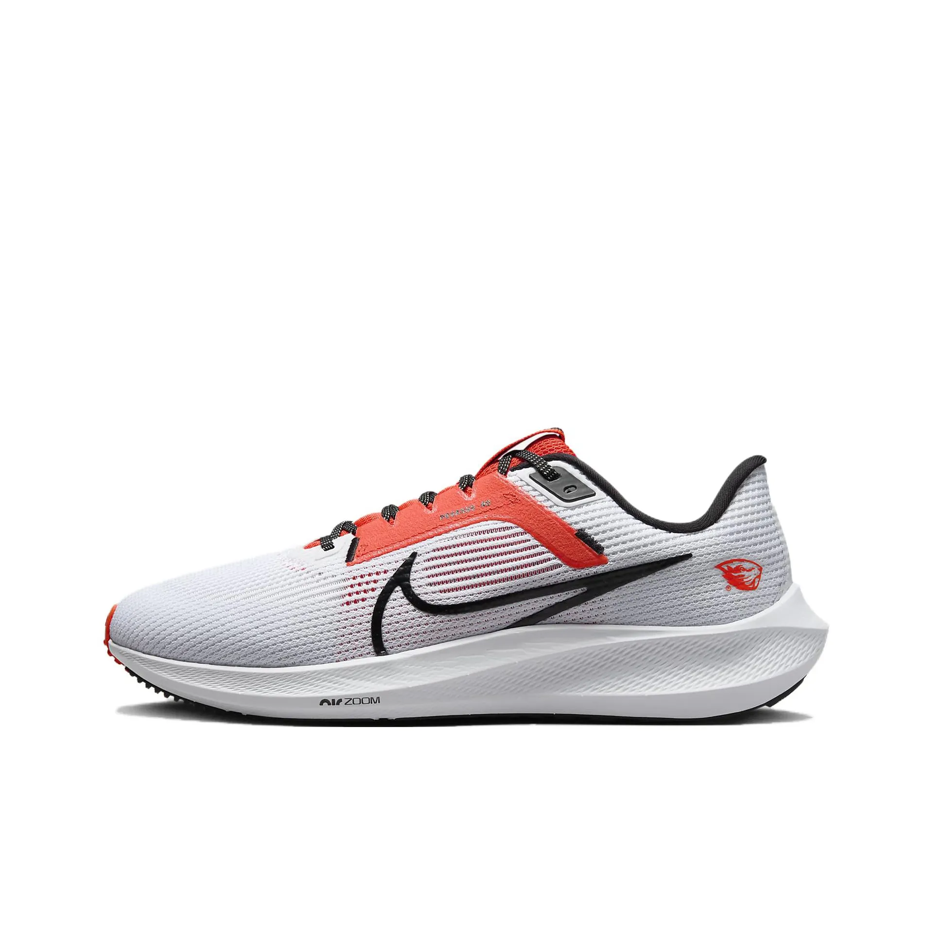 Nike Air Zoom Pegasus 40 Амортизация Износостойкий Низкий Топ Беговые кроссовки Мужские Белые