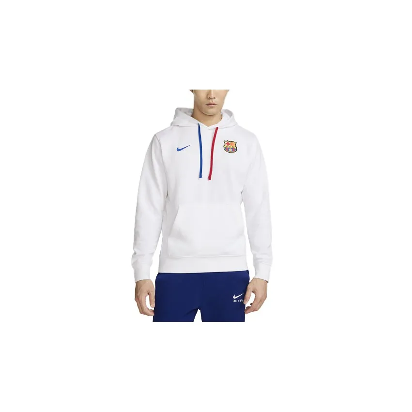 Nike Fc Barcelona Club Men's Nike Soccer French Terry Pullover Hoodie