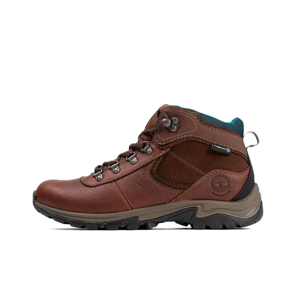 Timberland Maddsen Abrasion-Resistant Cushioning Ankle-Length Outdoor Boots Women's Brown Red