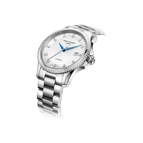 EMILE CHOURIET Автоматический Механический Движение Мужские Часы Wings Of Time Series 40mm*40mm*10,57mm Серебряные