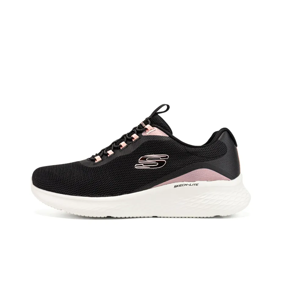 Skechers Skech Lite Pro Low Top Casual Running Shoes Women's Black Pink