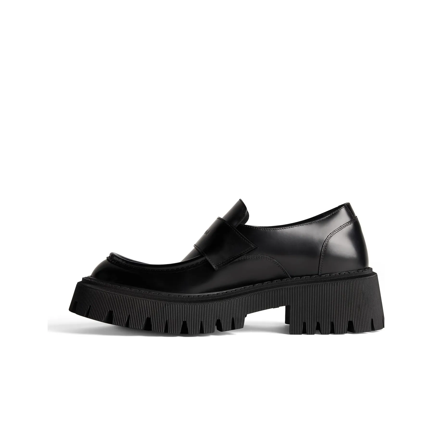 Balenciaga Tractor Leather Loafers