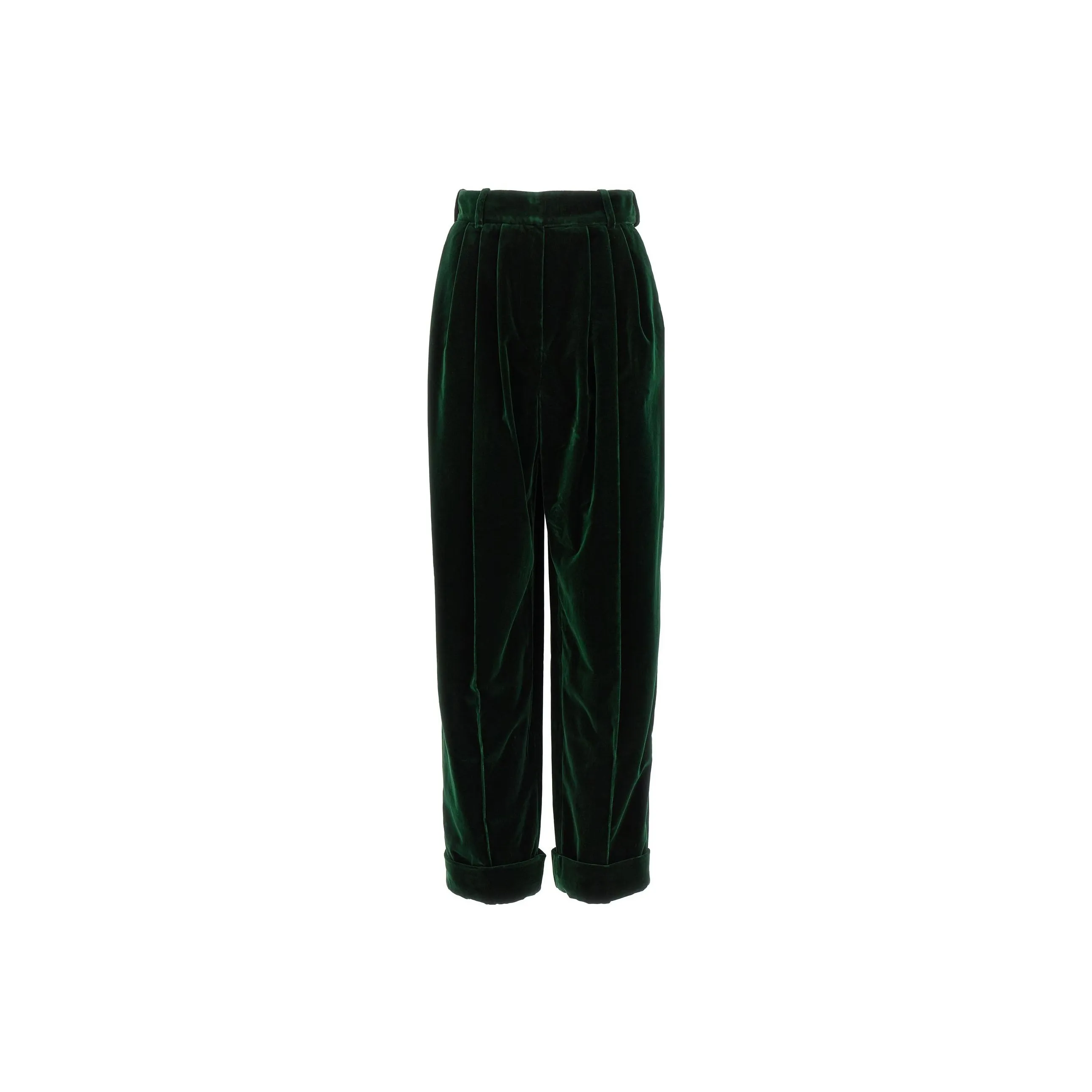 Alexandre Vauthier High-Waist Wide-Leg Paillette-Embellished Trousers