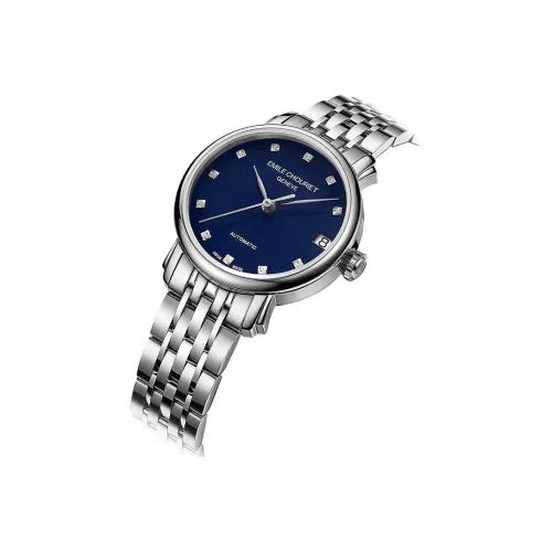 EMILE CHOURIET Автоматический Механический Движение Женские Часы 30MM Синий