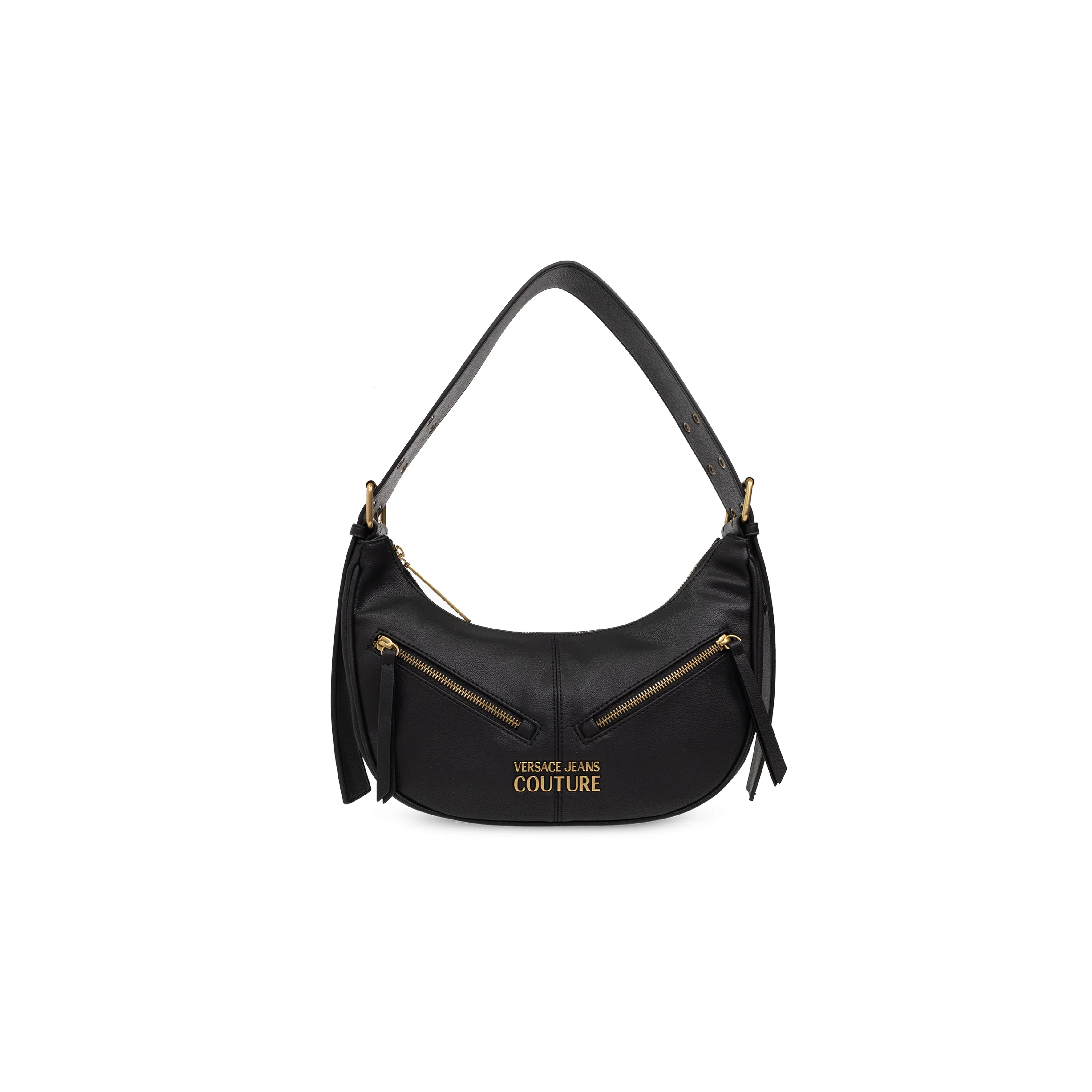 VERSACE JEANS COUTURE Ткань Сумка Сумка через плечо Женская Черная