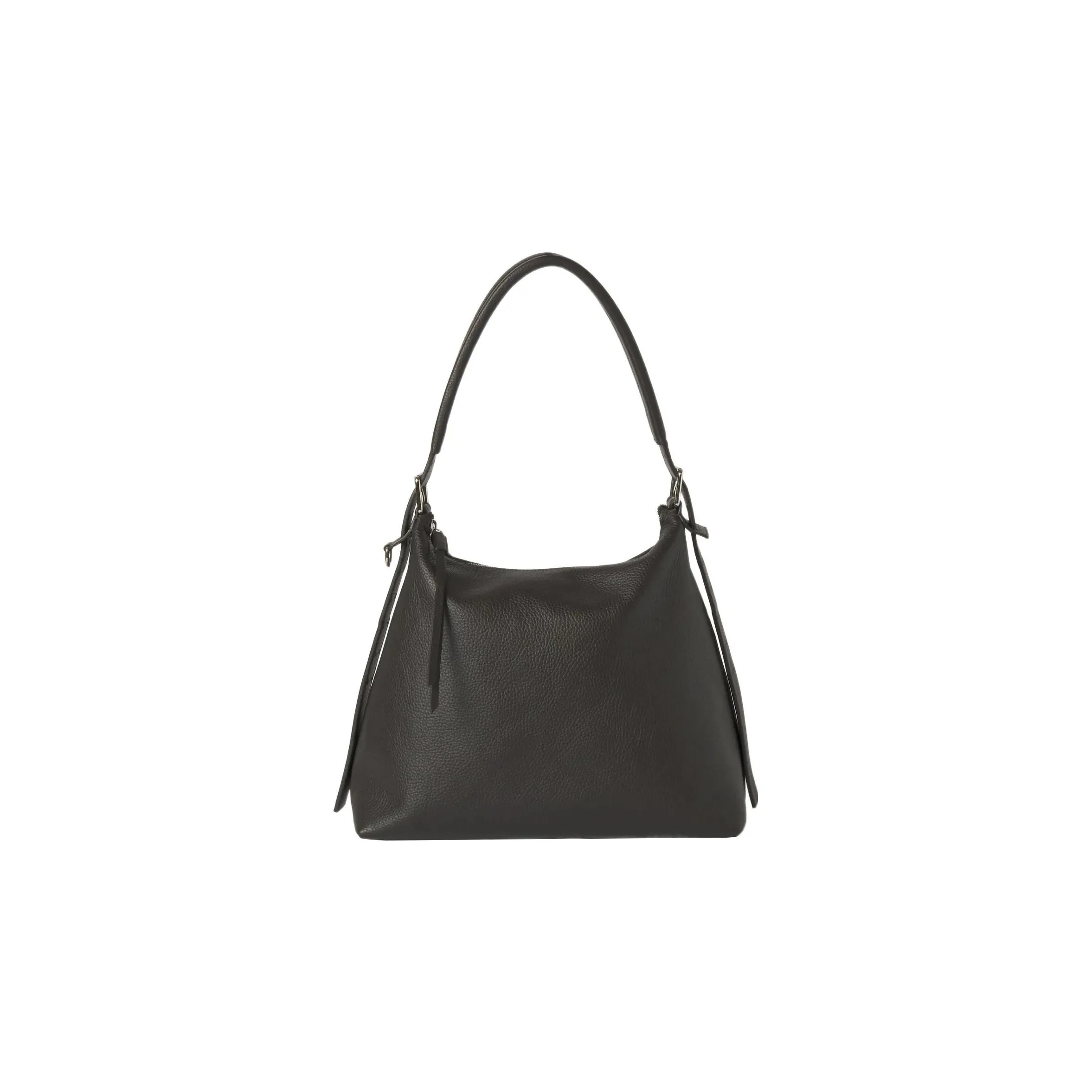 Lemaire HOBO BELT Cow Leather Handbag, Shoulder Bag Women's Dark Brown