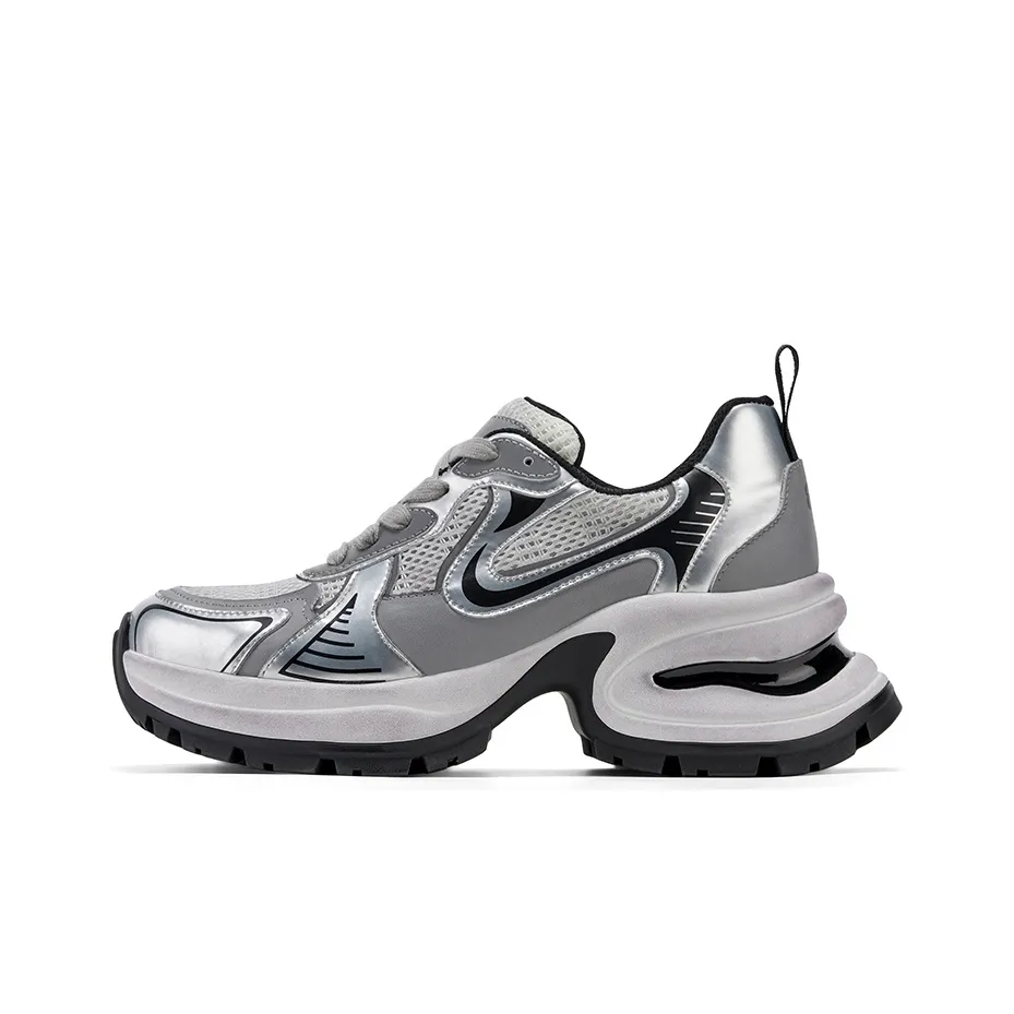 GG CC Толстая подошва Низкий топ Женские