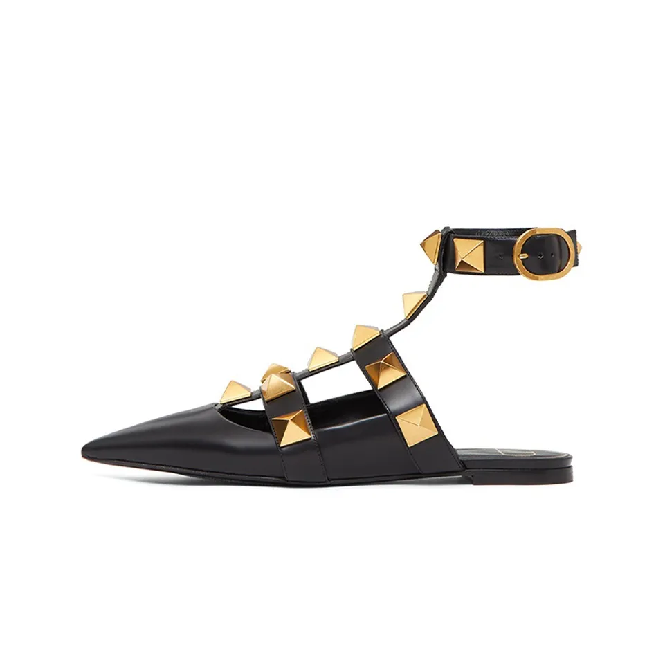 Valentino Garavani Roman Stud Ballet Flats