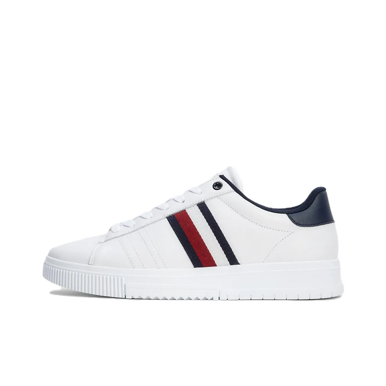 Tommy Hilfiger Stripe-detail Lace-up Sneakers