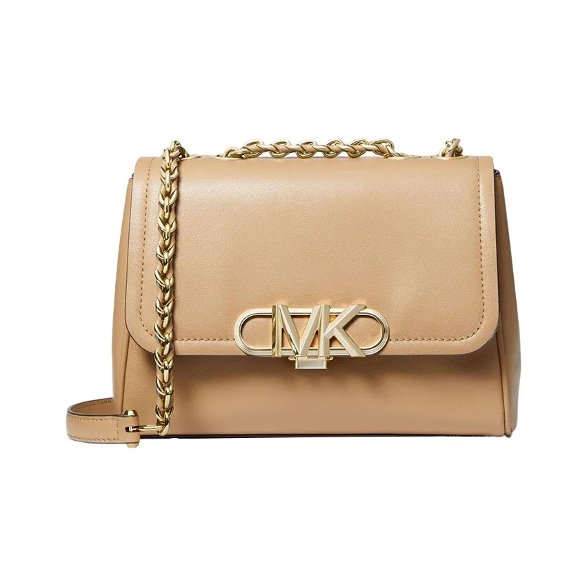 MICHAEL KORS Паркер Коровья кожа Квадратная сумка Сумка Сумка через плечо Средний Женский CAMEL