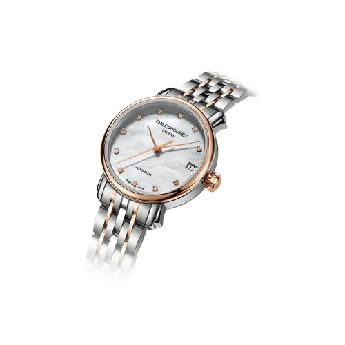 EMILE CHOURIET Автоматический Механический Movement Женские Часы 30MM*30MM*9,1mm Белый