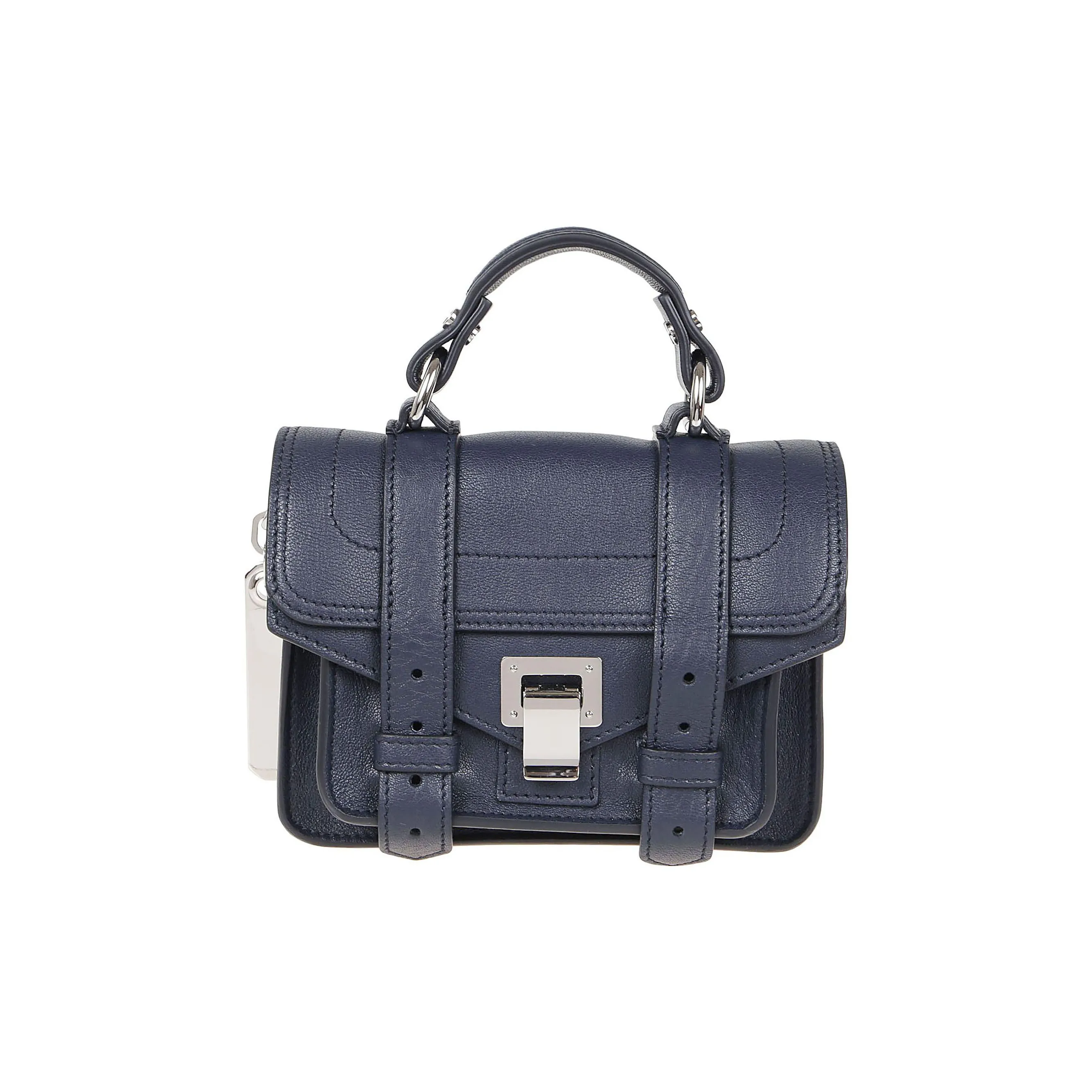 PROENZA SCHOULER Leather Shoulder Bag, Crossbody Bag, Handbag Regular Women's Blue