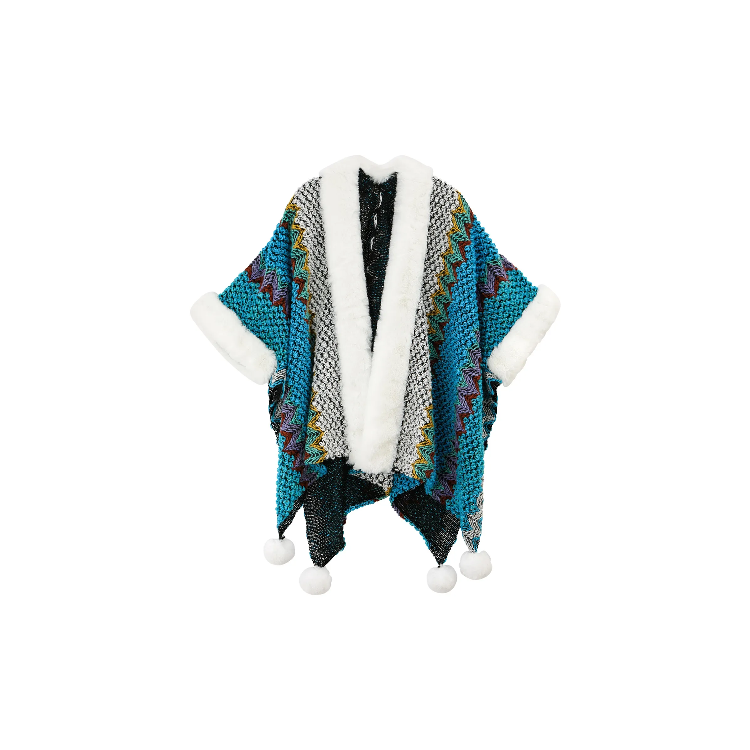 VIVIWELL Акриловые Шали Женские