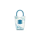크로코다일 패턴 - 잉크 블루