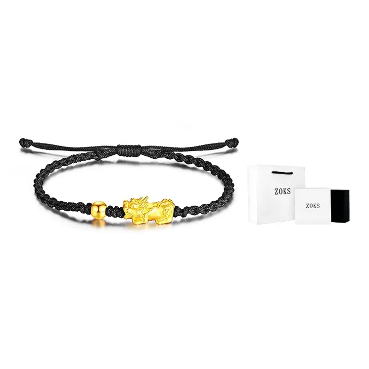 ZOKS Сплав Браслеты Унисекс Красный Черный