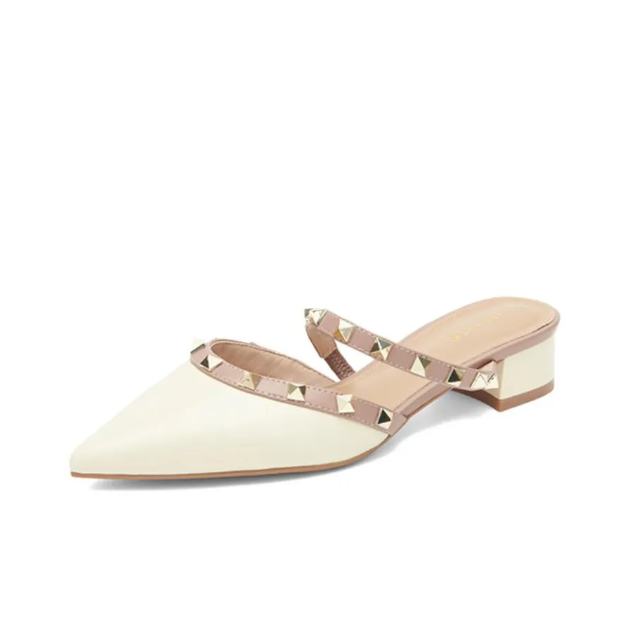 PT'SON Closed Toe Slippers 3cm Women's
