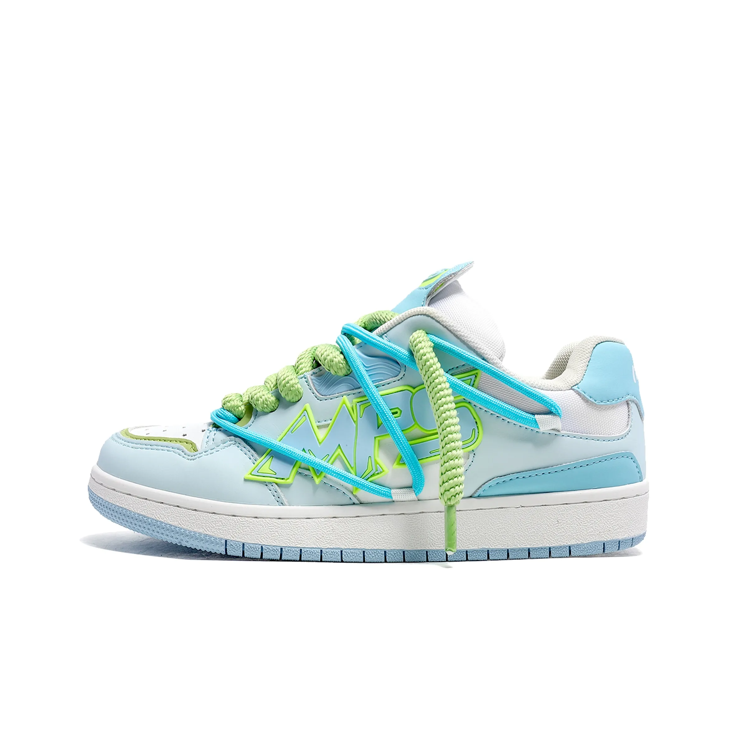 MR.PESIN Низкие кроссовки для скейтбординга унисекс синие зеленые