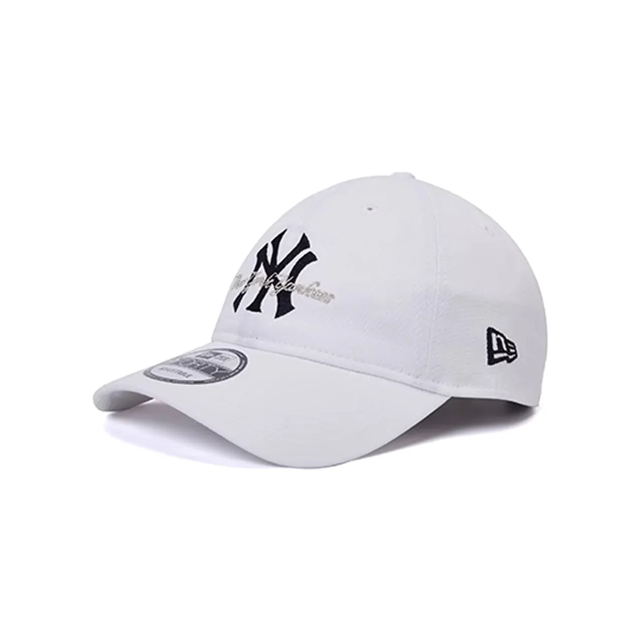 New Era Хлопковые кепки унисекс белые