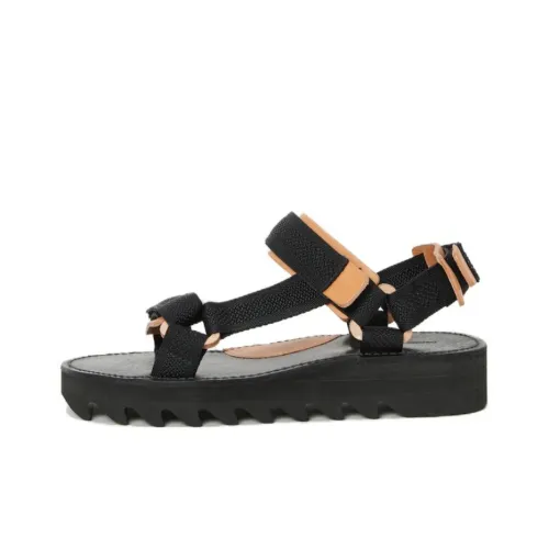 Hender Scheme Webb Пляжные сандалии Черный/коричневый Мужские