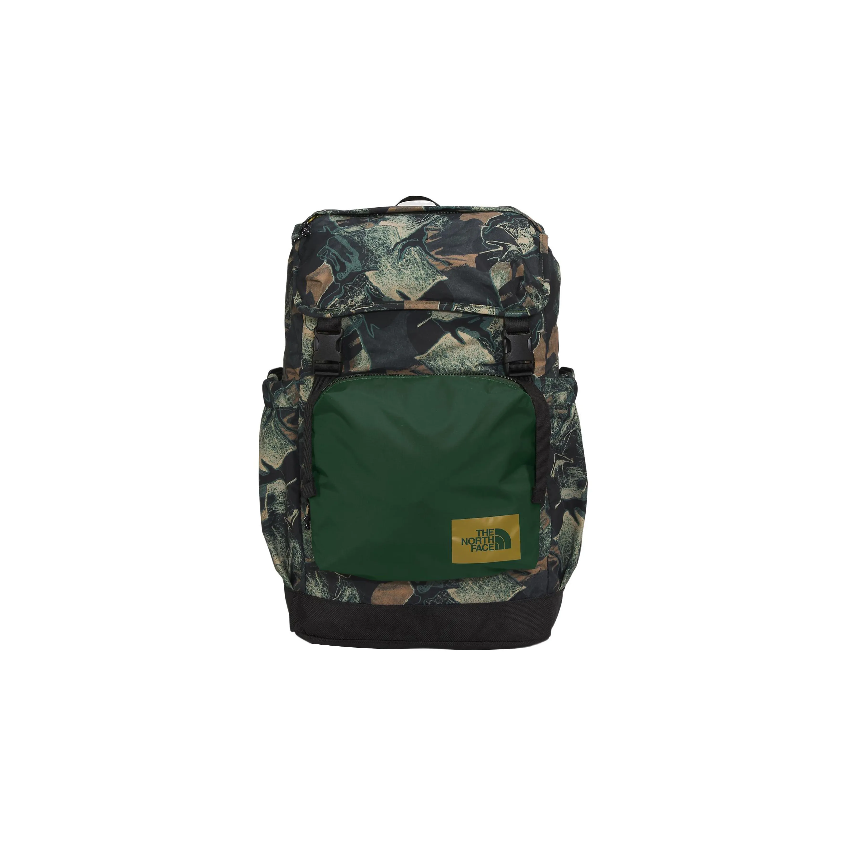 THE NORTH FACE 19L Backpack Double Shoulder Outdoor Bag Recycled Nylon Camouflage Men's