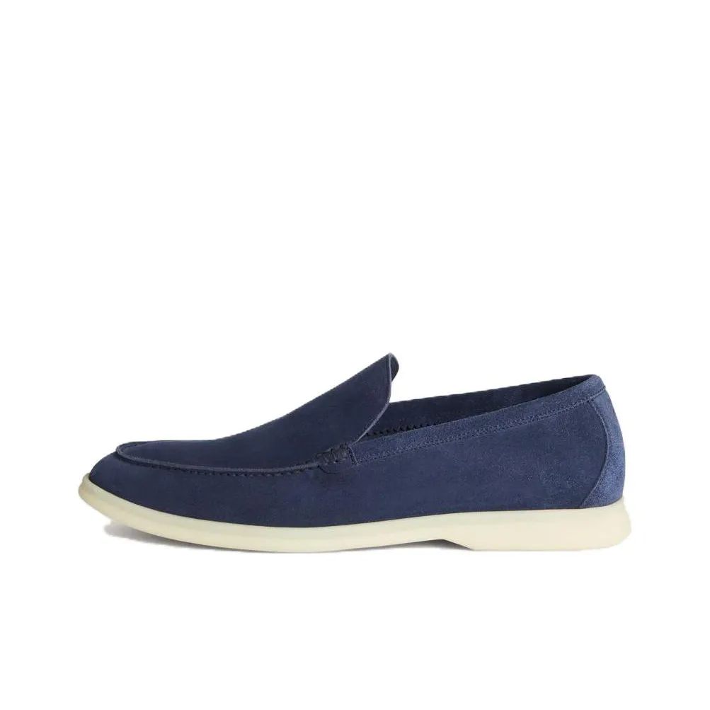 Loro Piana Summer Walk Casual Shoes Men's Racing Blue