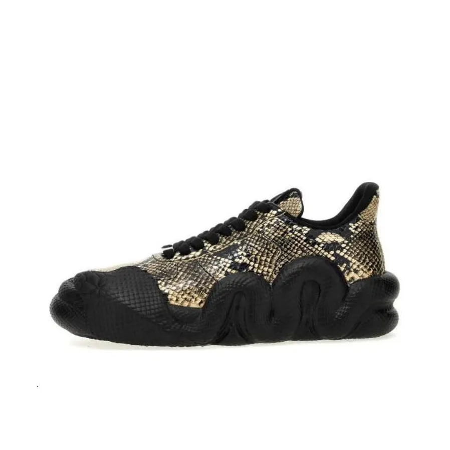 Giuseppe Zanotti Printed Cobra Sneakers