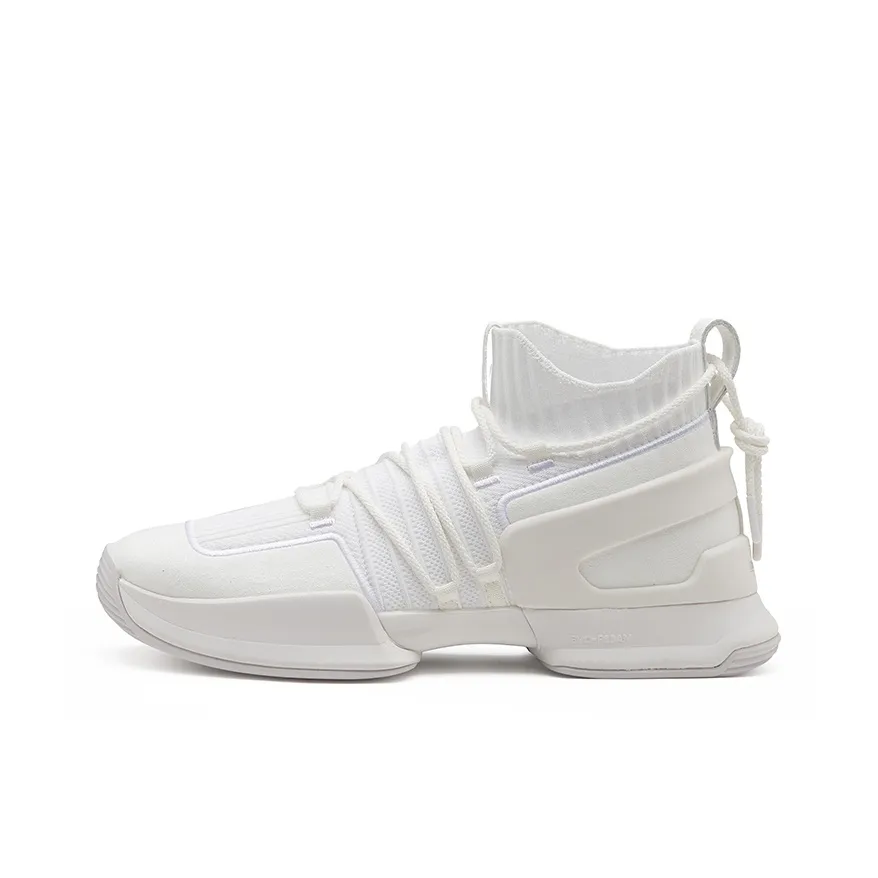 EQLZ EQUALIZER Zero Evo Low Top Performance Basketball Shoes Unisex Heron White