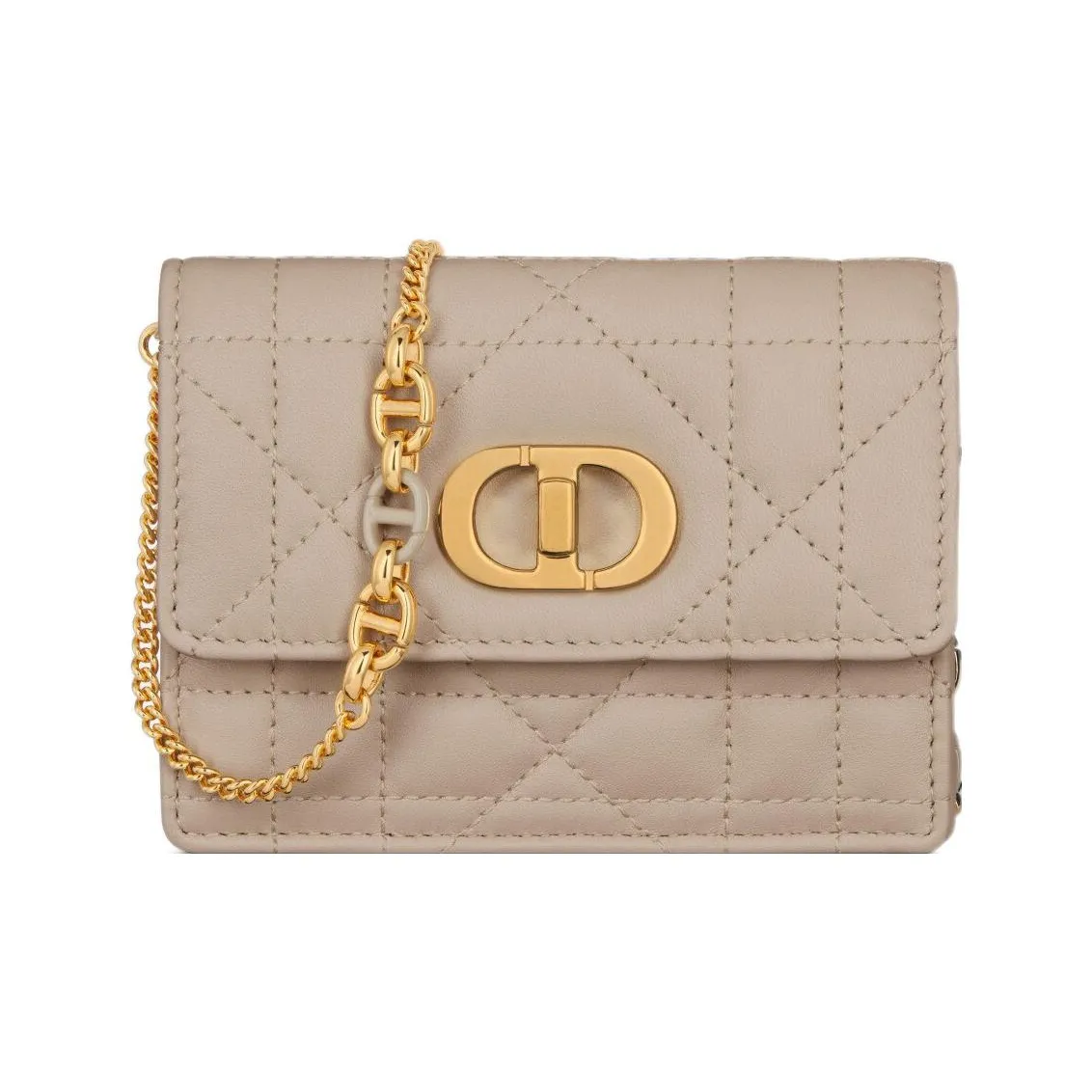 DIOR Sheepskin Crossbody Bag, Shoulder Bag Women's Rouge Beige