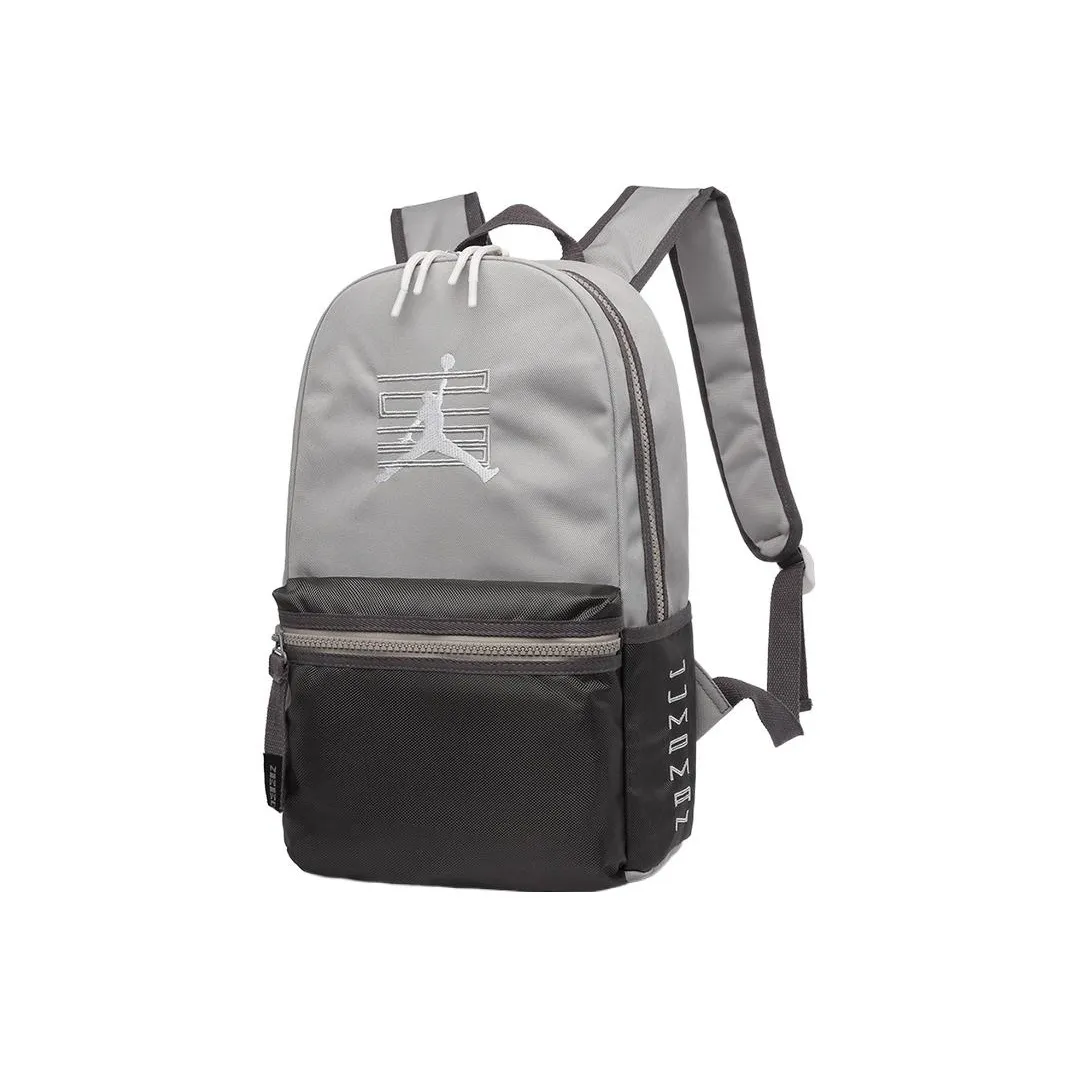 Джордан Canvas Нейлоновый Рюкзак Стандартный Унисекс Холодный Серый