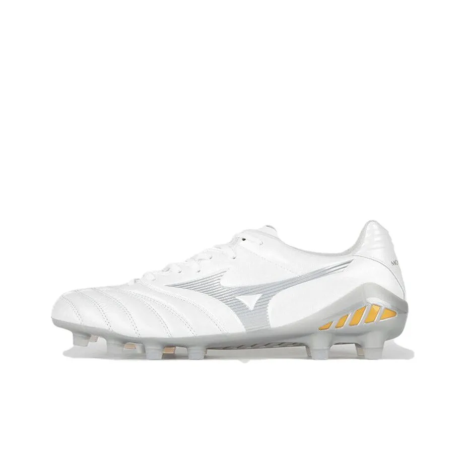 Mizuno Elite Neo2 FG Firm Ground Natural Ground Slip Resistant Soccer Shoes Men's White