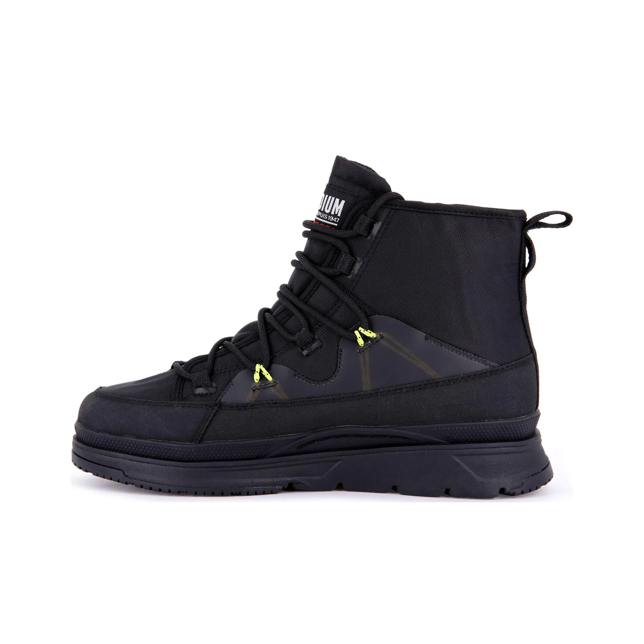 Palladium Pallasider Travel Wp+ Durable Cushioning Short Outdoor Boots Men's Black