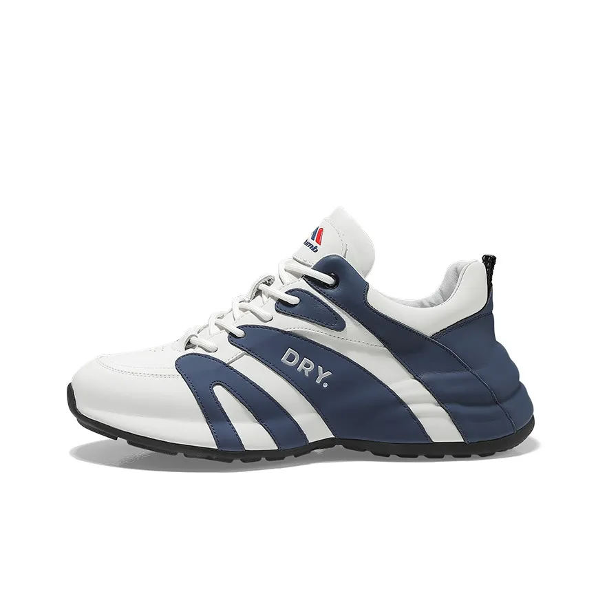 KOLUMB Амортизация Дышащий Резистентный к истиранию Низкий Топ Casual Мужской Белый Синий