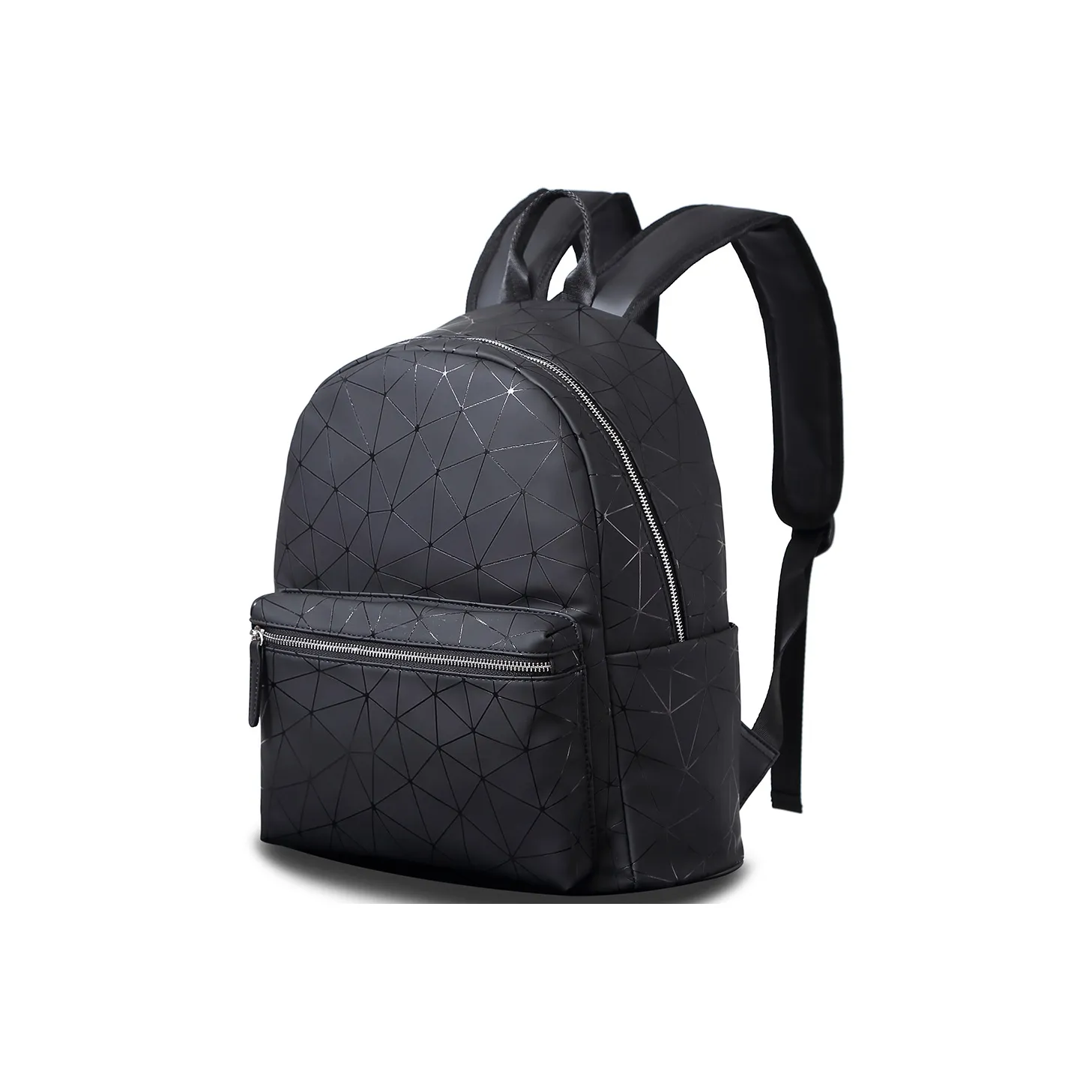 Slazenger PU Travel Bag Backpack Medium Size Unisex Black