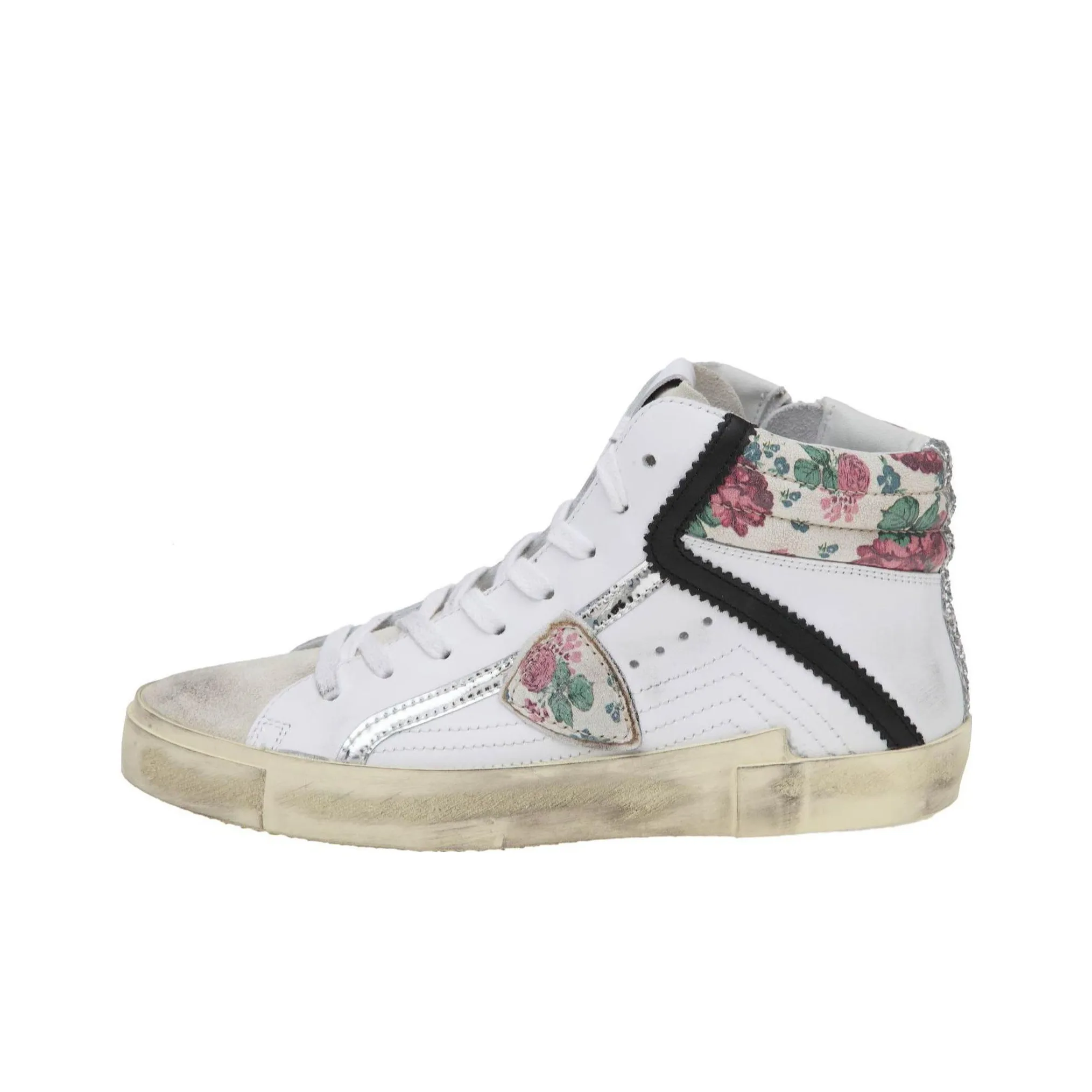 PHILIPPE MODEL Paris PRSX Leather High-top Sneakers