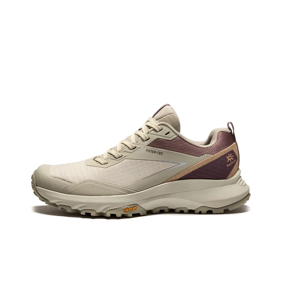 KAILAS Running Shoes Women's Low Top Sea Moon White/Lilac Chalk