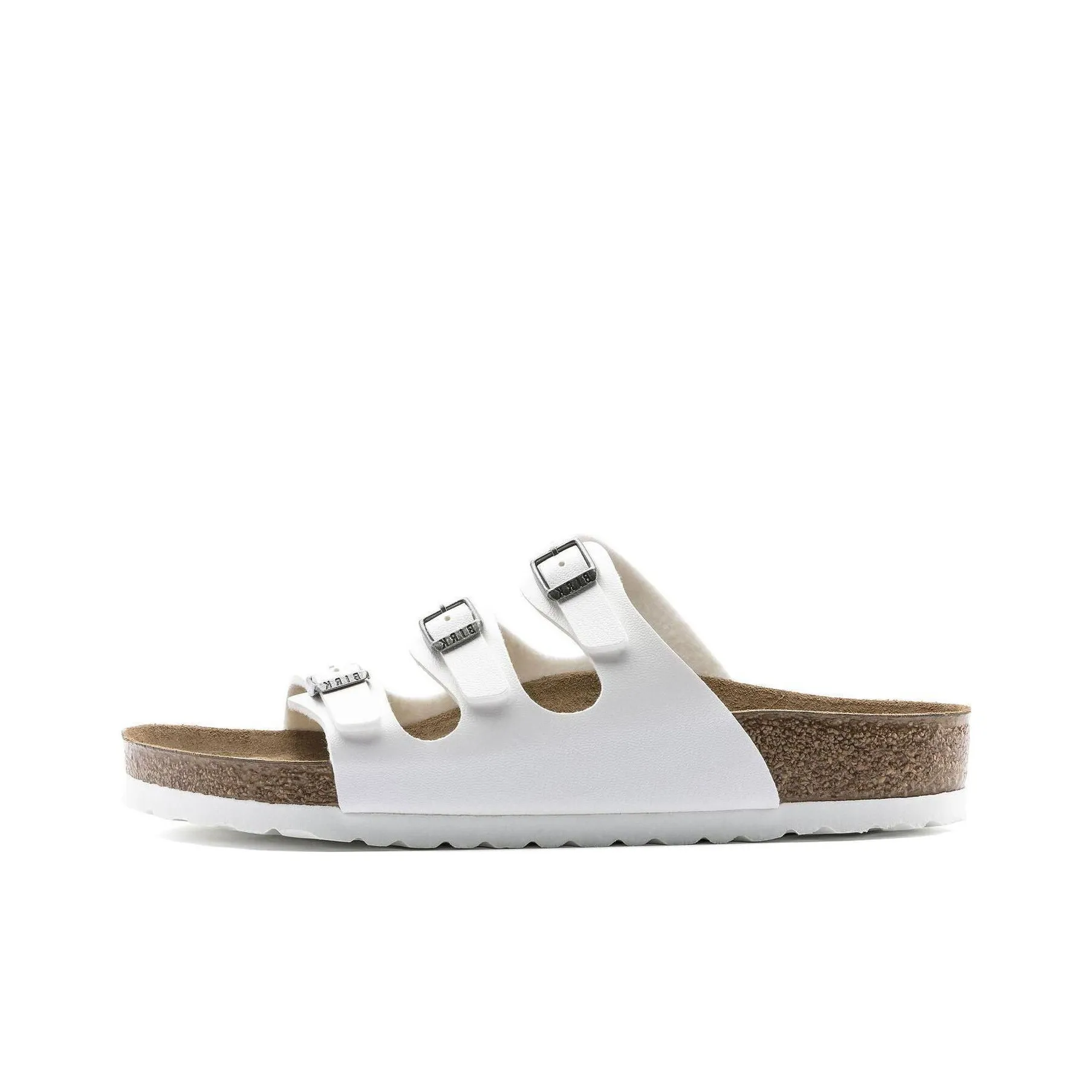 Birkenstock Women's Florida Birko Flor 'White' Women's
