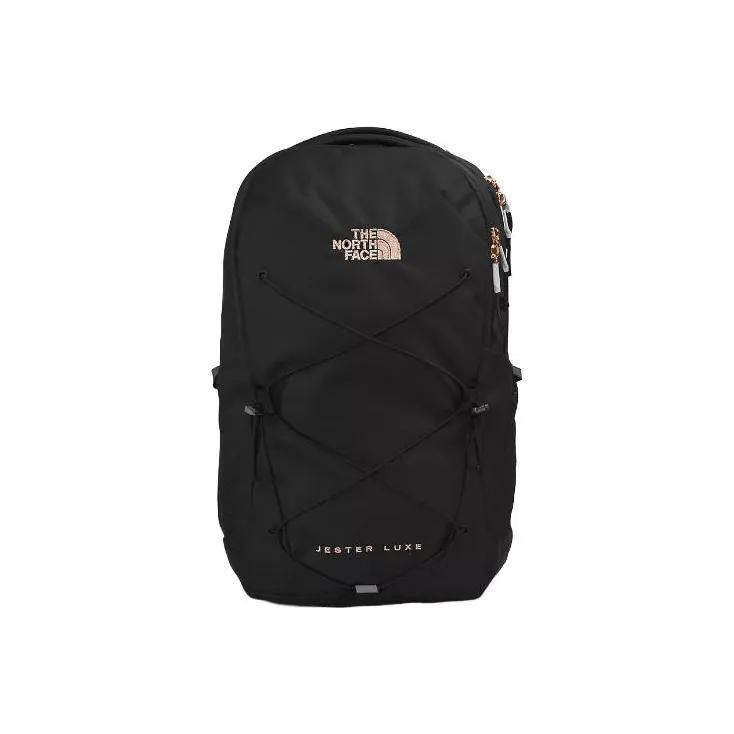 THE NORTH FACE 27L Backpack Double Shoulder Outdoor Bag Recycled Polyester Black Women's