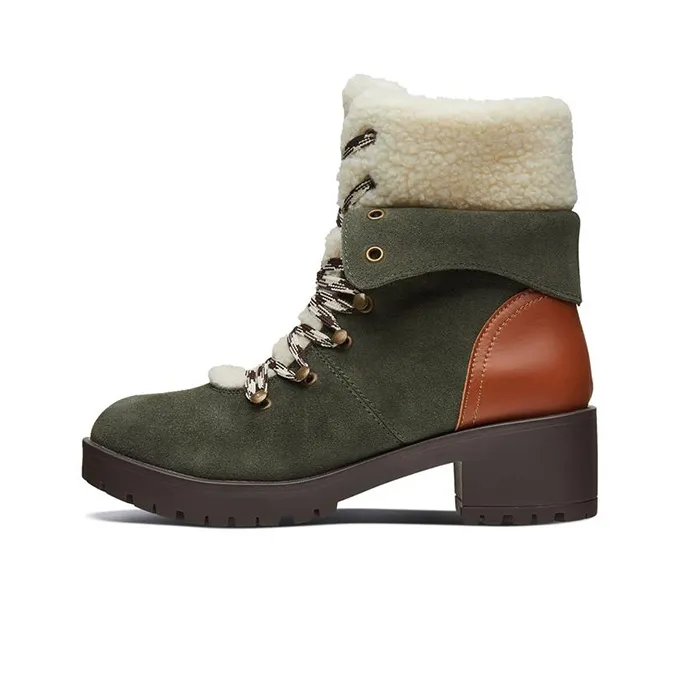 Skechers Ankle Boots Women's Green/White/Oranges