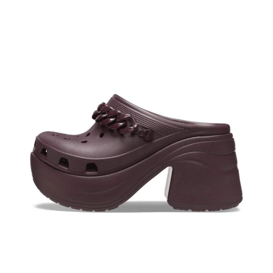 Crocs Siren Chain Clog 'Dark Cherry' Women's