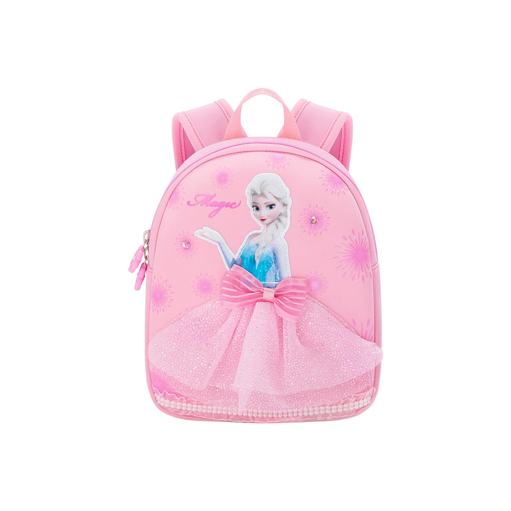 Disney Полиэстер Рюкзак для детей Маленький Детский Розовый